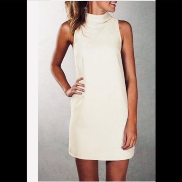 reformation turtleneck dress